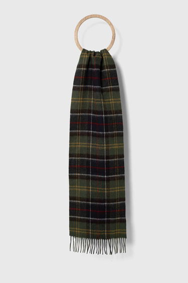 Šál Barbour Wool Scarf Zelené | USC0362, 0