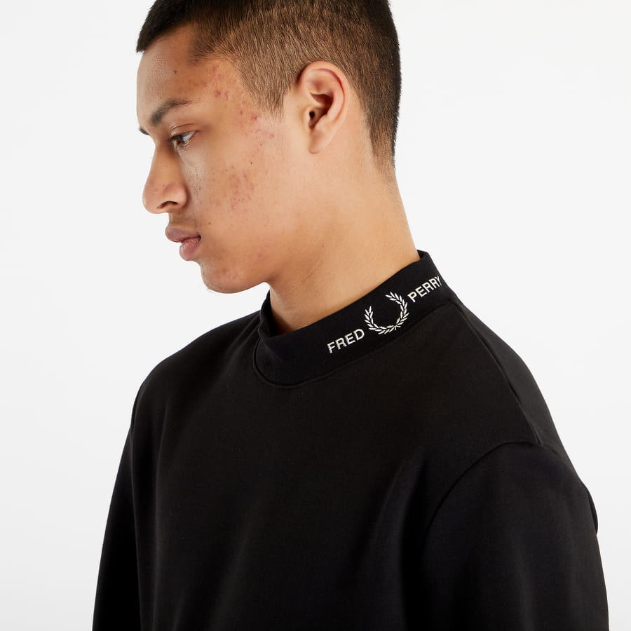 Branded Collar Sweatshirt