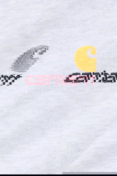 Mikina Carhartt WIP Hooded American Script Jacket Šedá | I033063.482XX, 5