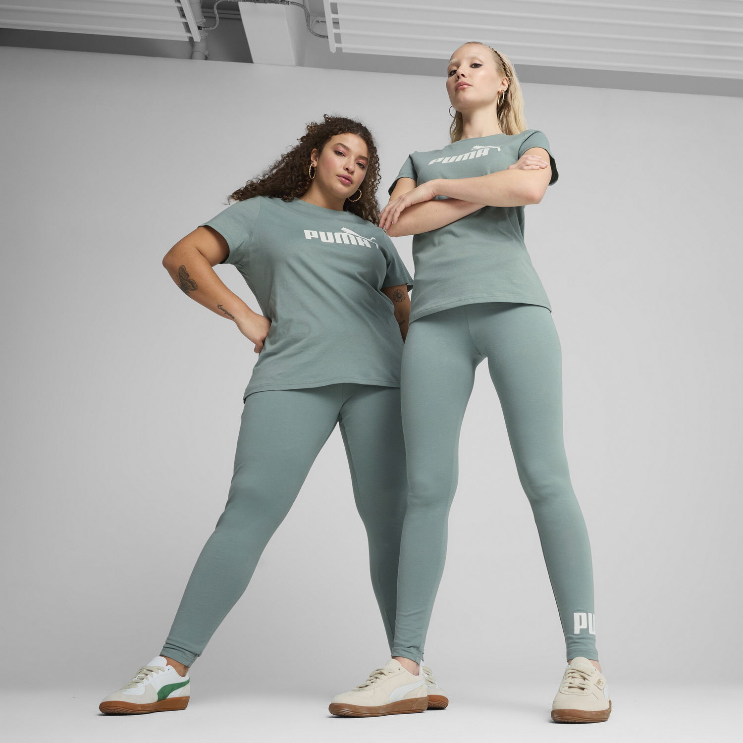 Tričko Puma ESS No. 1 Logo Leggings Zelené | 682427_30, 0