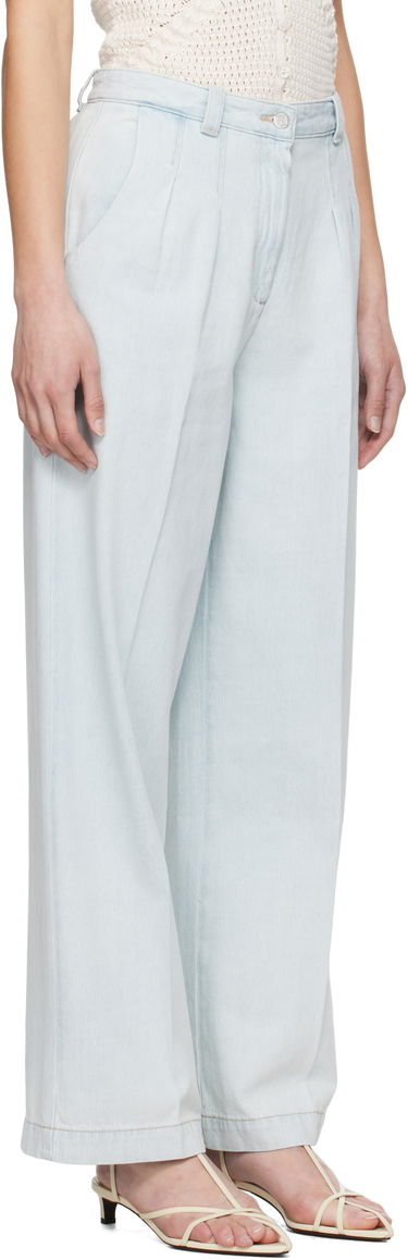 Nohavice A.P.C. A.P.C. Tressie Wide Leg Jeans Modrá | COHHJ-F08398, 1