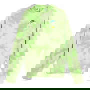 Sportswear Tie Dye Daisy Embroidered Sweatshirt