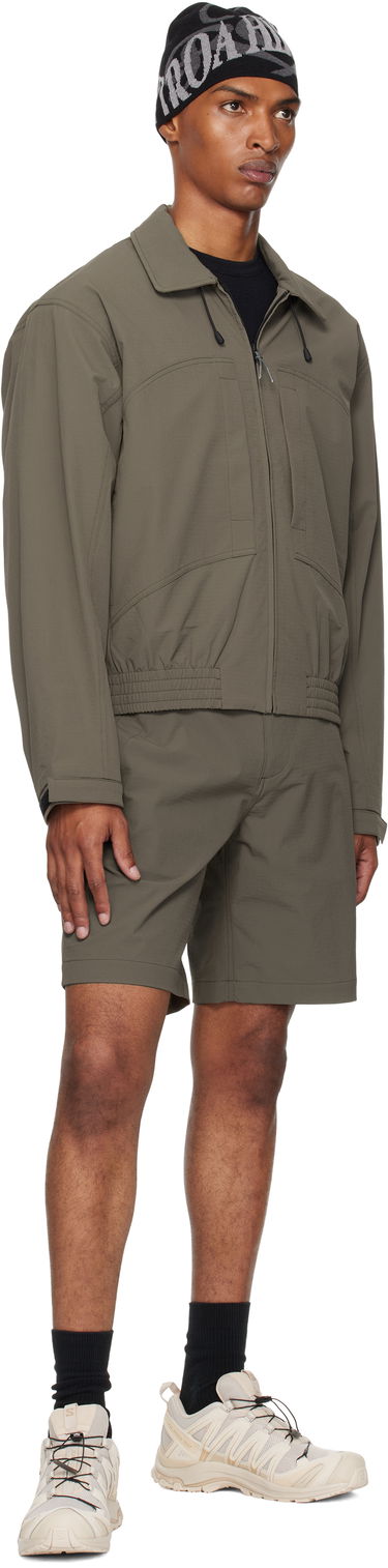 Bomber bunda ROA ROA Cropped Pilot Jacket Hnedá | RBMW0387FA274, 3