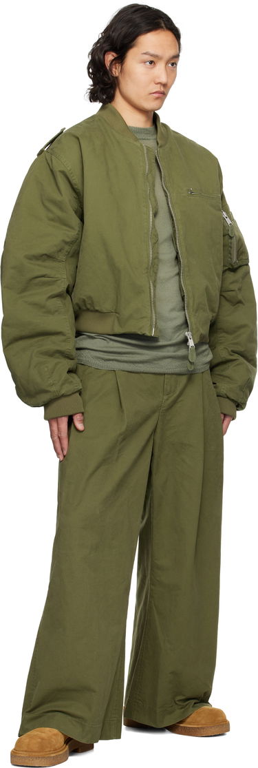 Bomber bunda Entire Studios Entire Studios A-4 Bomber Jacket Zelené | ESU-S25-1008-AR, 3
