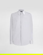 Dolce & Gabbana Martini Striped Poplin Shirt