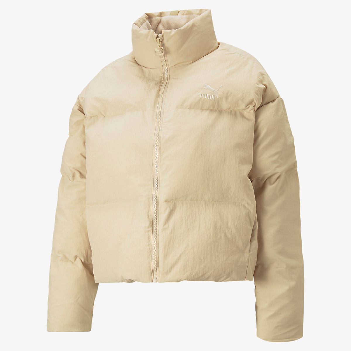 Prešívaná bunda Puma CLASSICS Oversized Short Puffer Jacket Béžová | 535574-67, 0