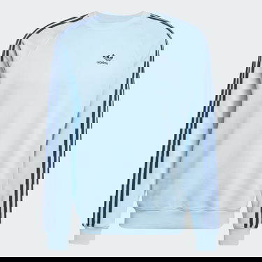 Mikina adidas Performance Classics 3-Stripes Sweatshirt Modrá | JN7026, 3