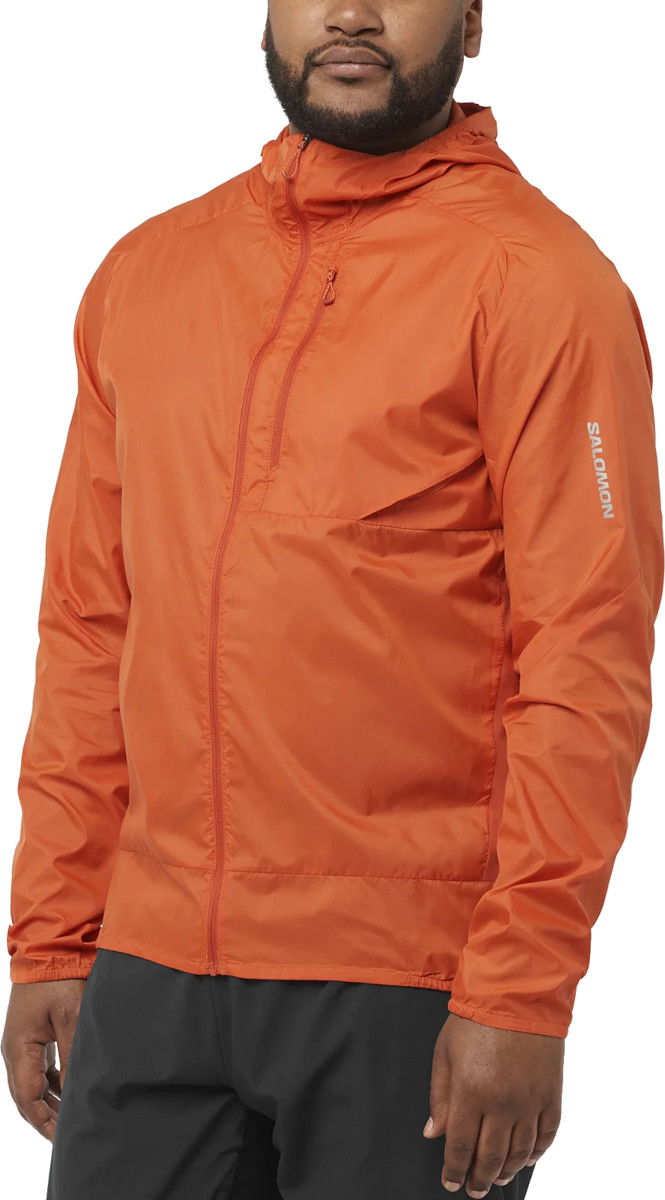 Vetrovka Salomon Bonatti Cross Wind Jacket Oranžová | lc2044600, 0