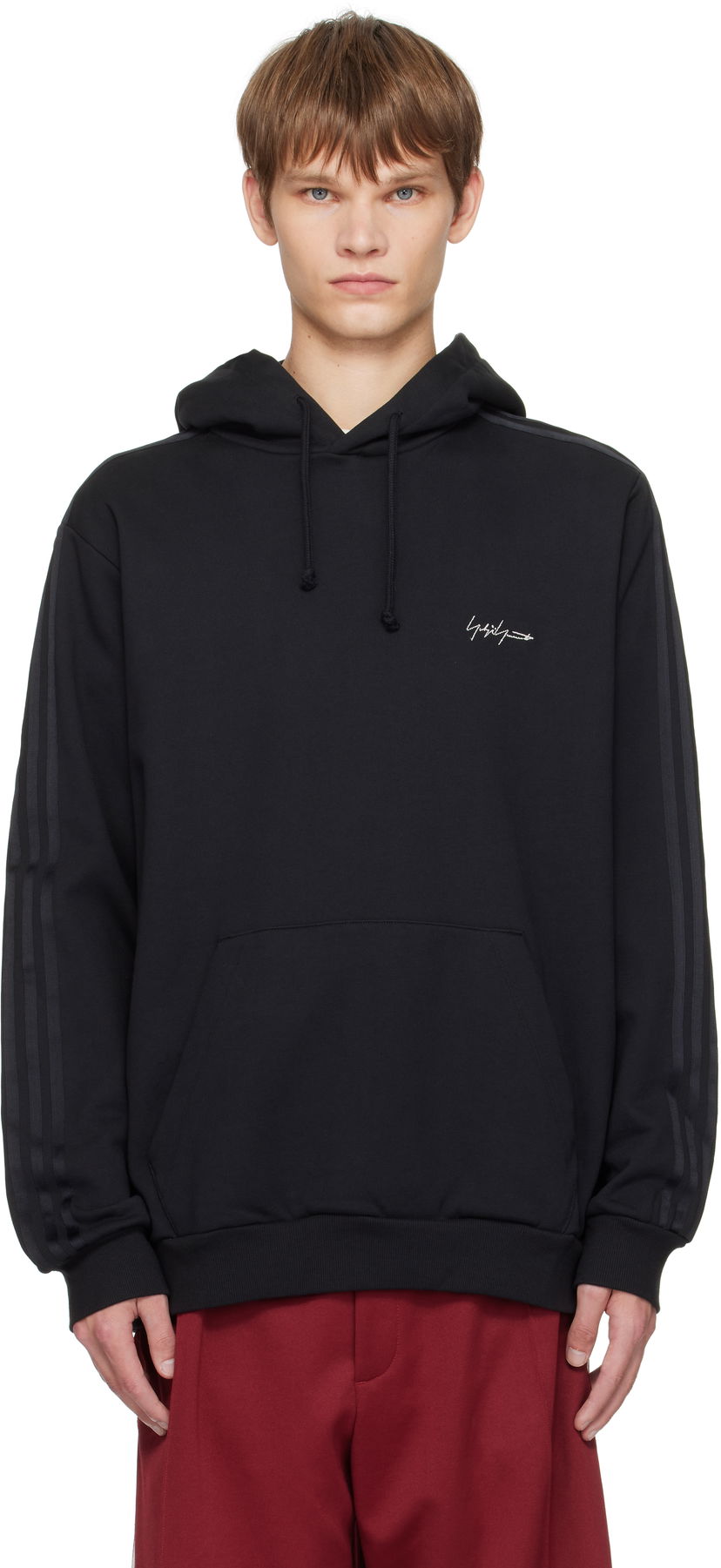 Mikina Yohji Yamamoto Y-3 Yohji Yamamoto Kuro Hoodie Čierna | KA9652