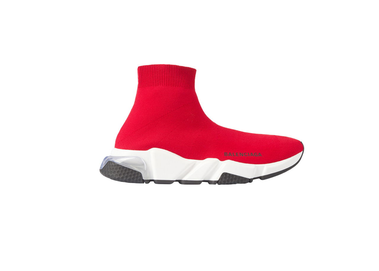 Tenisky a topánky Balenciaga Speed Clearsole Červená | 607543W05GG6591, 0