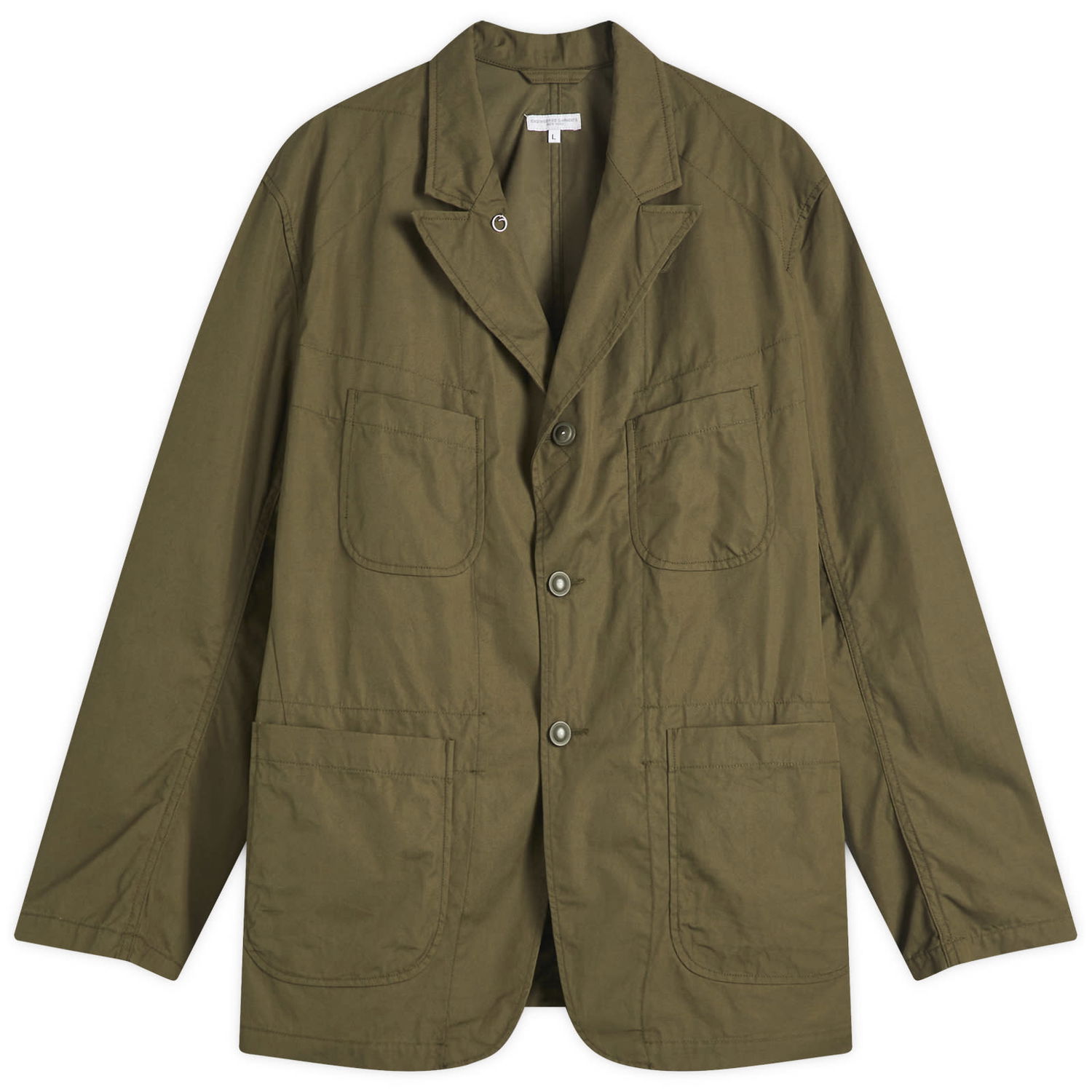 Bunda Engineered Garments Engineered Garments Bedford Jacket, Size Large Zelené | QT097-BS006, 1