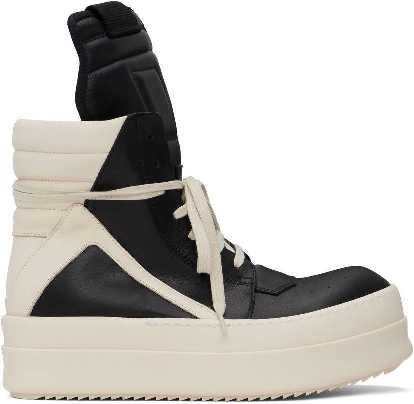 Tenisky a topánky Rick Owens Rick Owens Hollywood Mega Bumper Geobasket Čierna | RU01E5868 LCO