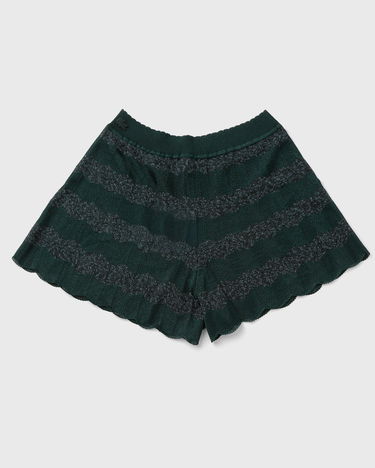 Šortky Lacoste Scalloped Knit Shorts Zelené | GF3651-YZP, 0