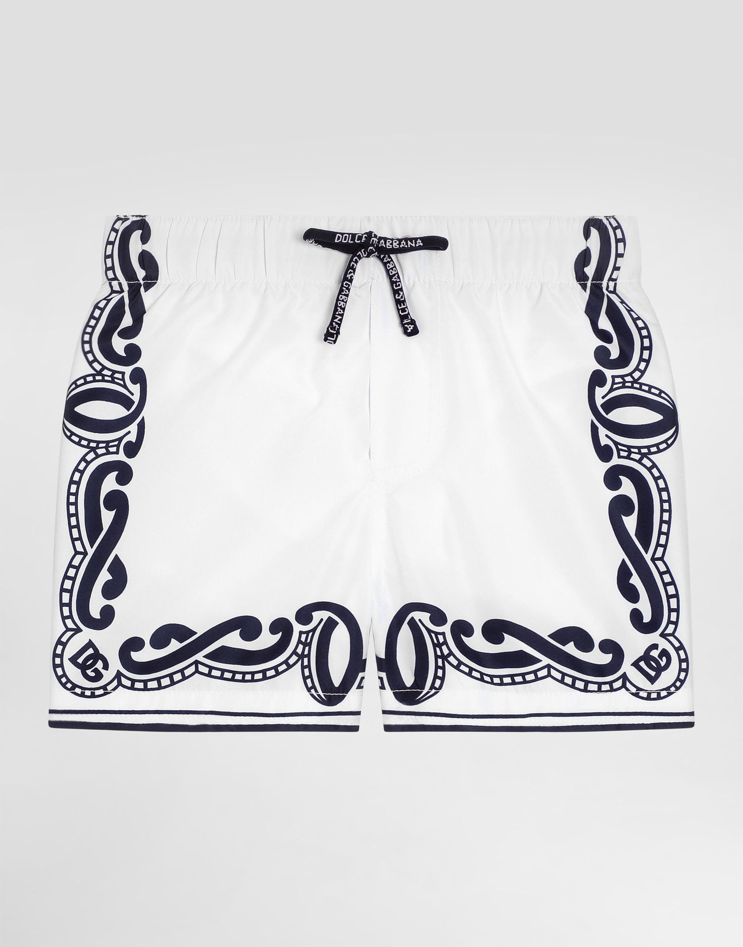 Plavky Dolce & Gabbana Dolce & Gabbana Bandanna Print Swim Trunks Biela | L1J818ON04NHA9RB, 0