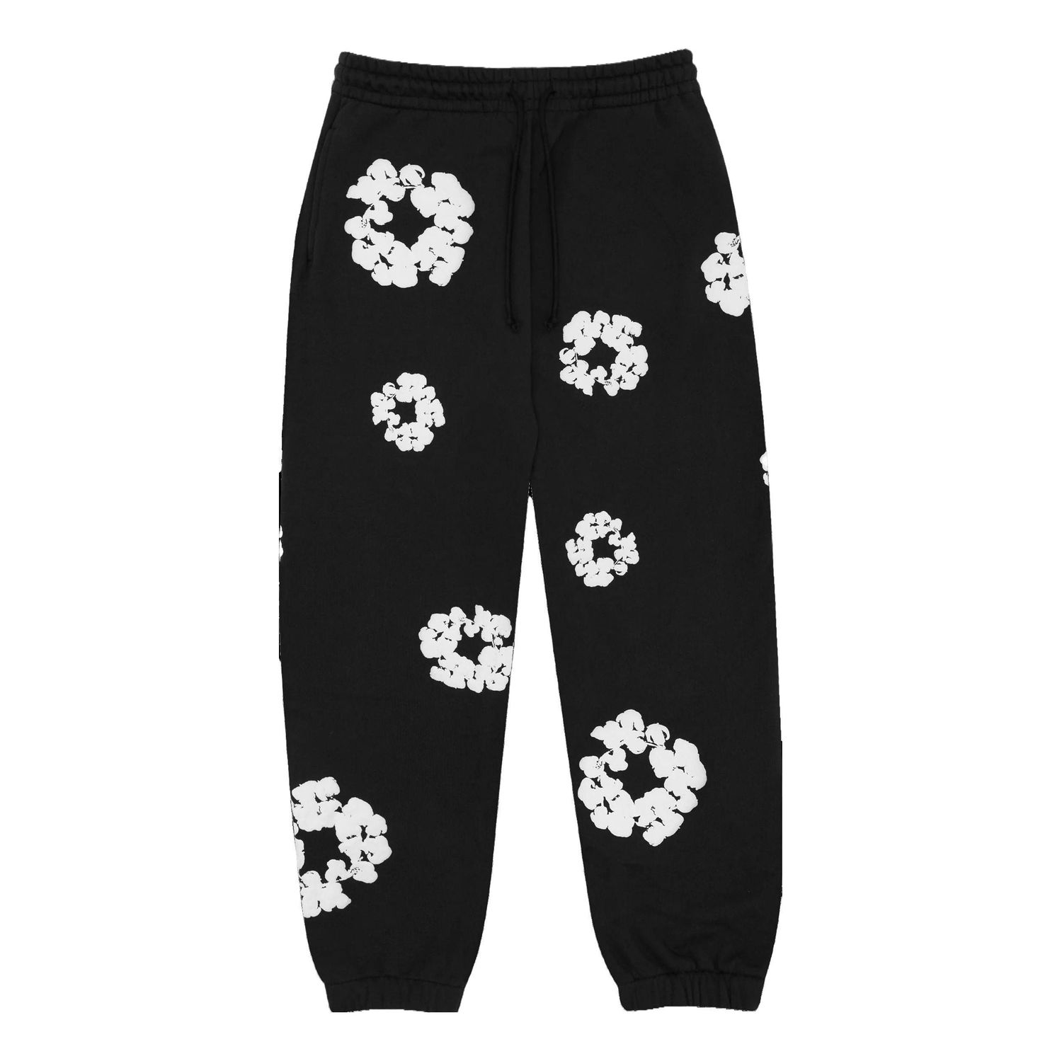 Tepláky Denim Tears Denim Tears Wreath Logo Sweatpants Čierna | 401-010-30, 0