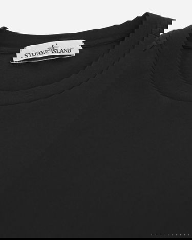 Tričko Stone Island Garment Dyed Logo Čierna | 791524113 A0029, 8