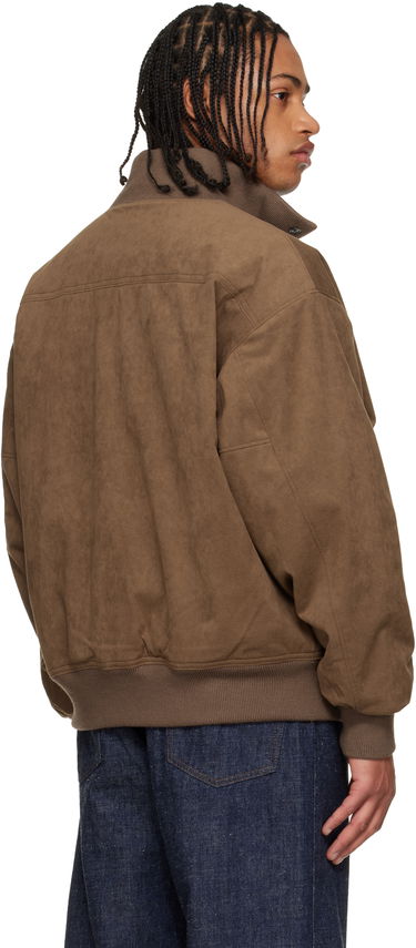 Bomber bunda NANAMICA Insulation Crew Faux-Suede Jacket Hnedá | S25FA052U, 2