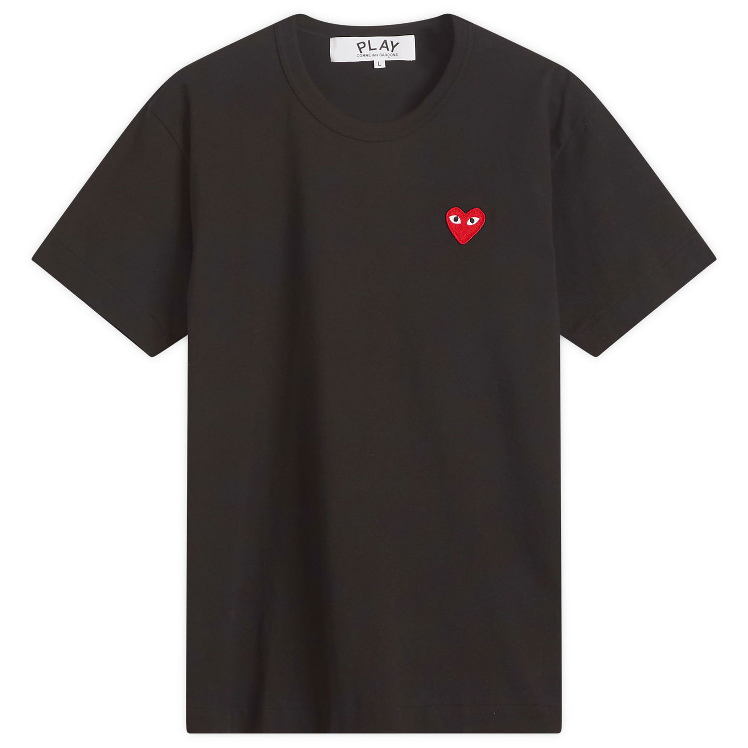Tričko Comme des Garçons Play Basic Logo Tee Čierna | AX-T108-051-1, 0