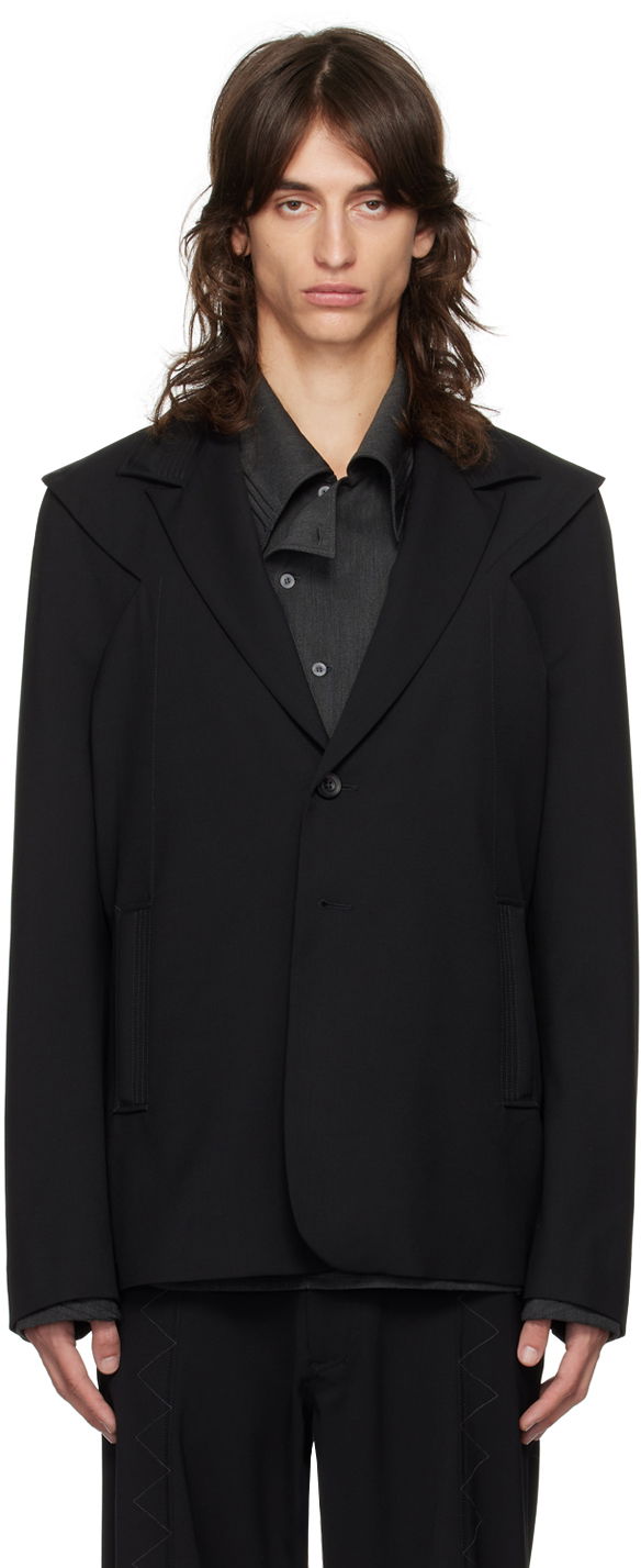 Bunda KIKO KOSTADINOV Bendix Tailored Blazer Čierna | KKAW24J01-37, 0
