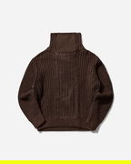 Twill Back Side Knit Sweater