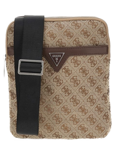 Kabelka GUESS Milano 4G Logo Crossbody Bag Béžová | HMVZLJP4123