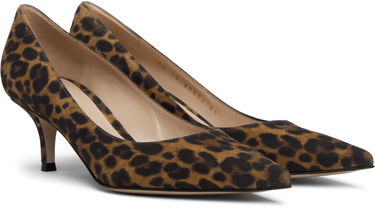 Tenisky a topánky Gianvito Rossi Leopard Print Suede Gianvito 55 Pumps Rôznofarebný | G20336-55RIC-CMD, 3