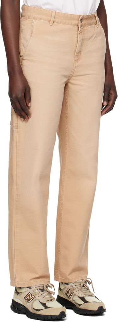 Nohavice Carhartt WIP Work In Progress Pierce Straight Trousers Béžová | I034323 07E4O, 1