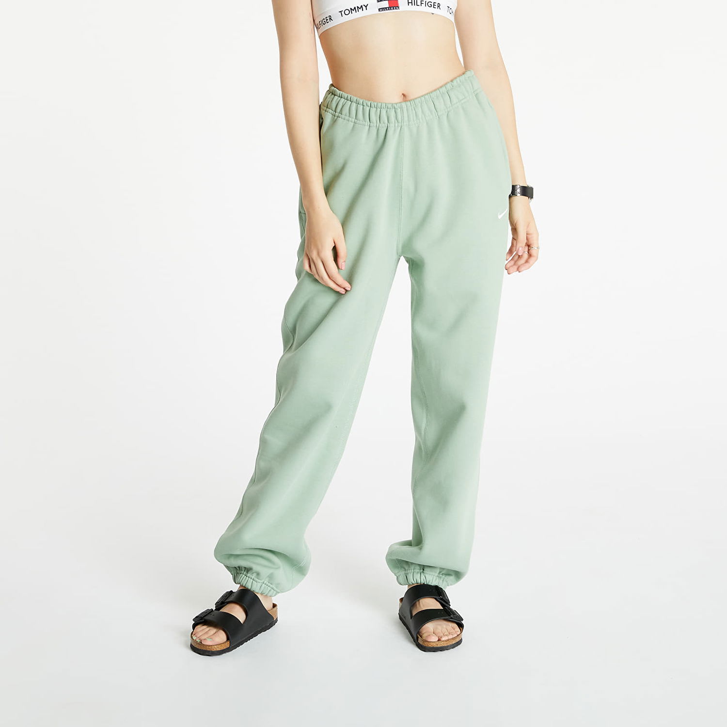 Tepláky Nike Lab Fleece Pants Zelené | CW5565-006, 0