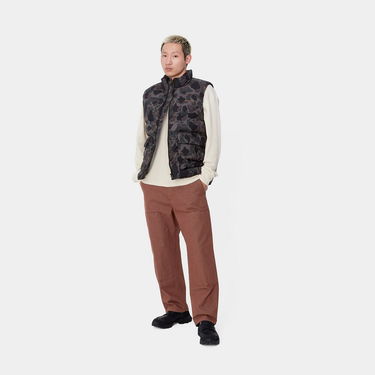 Cargo nohavice Carhartt WIP Double Knee Rinsed Pants Hnedá | I033887_9, 2