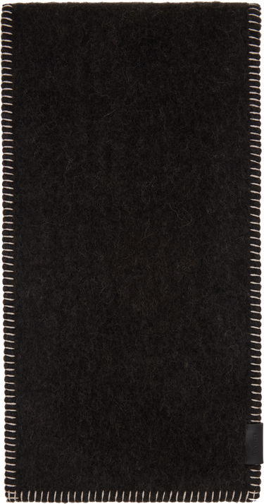 Šál LEMAIRE Lemaire Cocotte Fluffy Scarf Čierna | AC1068 LF1194, 2