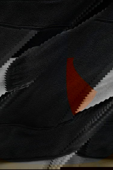 Bunda Columbia Fast Trek Full-Zip Fleece Jacket with Chest Pocket Čierna | 2135691, 4