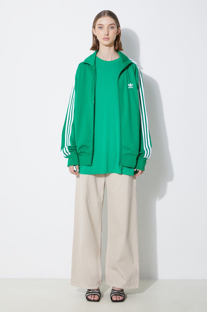 Tričko adidas Originals Oversized T-shirt Zelené | IR8063, 1
