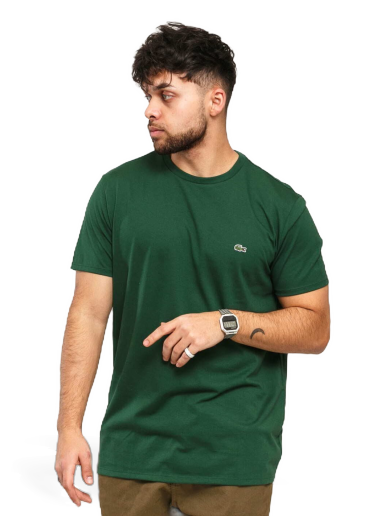 Tričko Lacoste T-Shirt Zelené | TH6709 Green