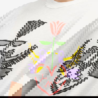 Tričko YMC Triple Tattoo Graphic T-Shirt Biela | P6XMB-10, 5