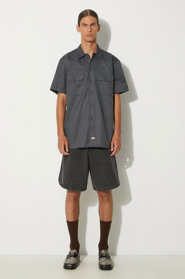 Šortky A-COLD-WALL* Garment Dyed Panel Short Čierna | ACWMB184, 1