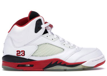 Tenisky a topánky Jordan Jordan 5 Retro "Fire Red" (2006) Biela | 136027-162, 0