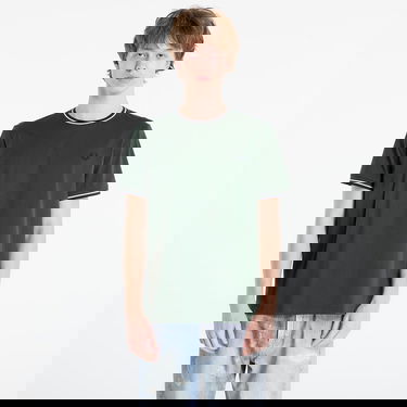 Tričko Fred Perry Twin Tipped T-Shirt Zelené | M1588V 53A, 0