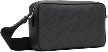 Taška cez rameno FERRAGAMO Ferragamo Gancini Camera Bag Čierna | 779690, 2