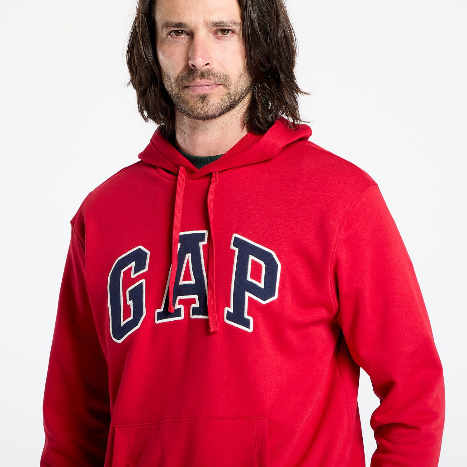Mikina GAP GAP Logo Hoodie Červená | 868460-07, 1