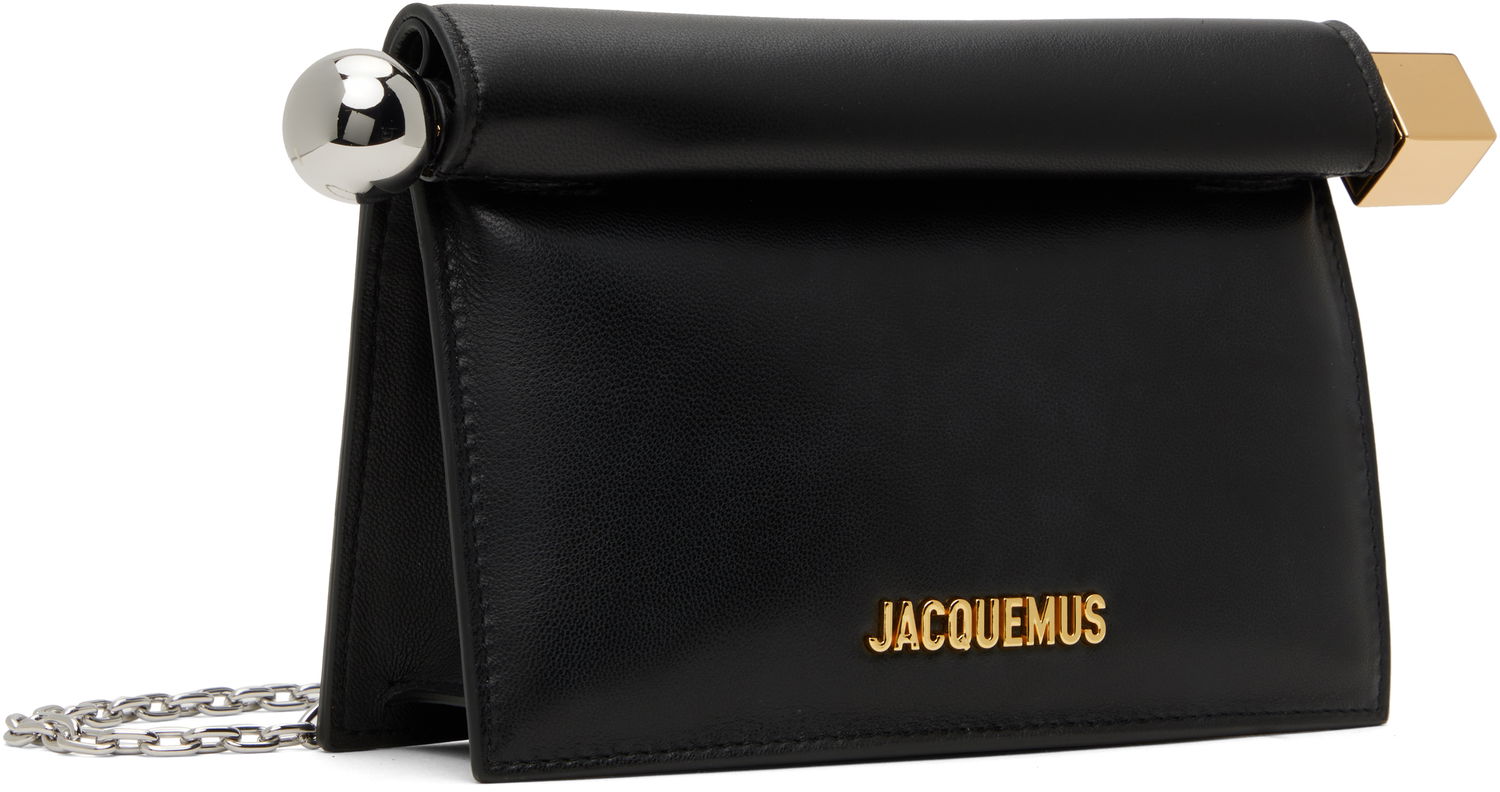 Kabelka Jacquemus Les Sculptures 'La petite pochette rond carré' Pouch Čierna | 24E241BA392-3171, 1