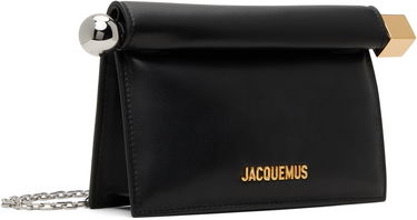 Kabelka Jacquemus Les Sculptures 'La petite pochette rond carré' Pouch Čierna | 24E241BA392-3171, 1