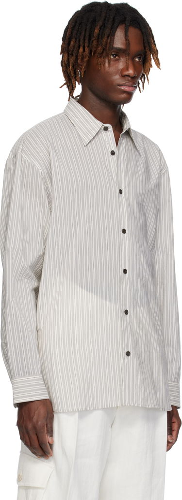 Košeľa Dries Van Noten Dries Van Noten Loose Cotton Shirt Béžová | 251-020732-1524, 4