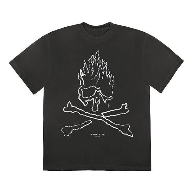 Tričko Cactus Jack by Travis Scott Travis Scott Cactus Jack for Mastermind Skull Graphic Tee Čierna | CJFN-SS24, 0