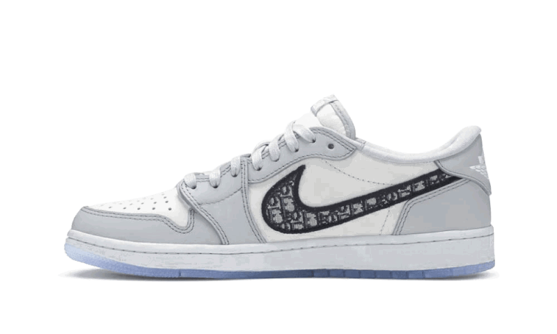 Tenisky a topánky Jordan Dior x Air Jordan 1 Low Šedá | CN8608-002, 0