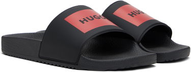 Tenisky a topánky BOSS Hugo Logo Strap Slides Čierna | 50548061, 3