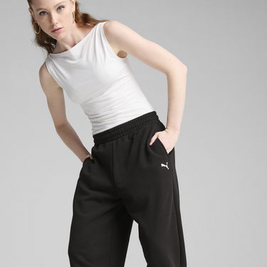 Tepláky Puma WARDROBE ESS Relaxed Fit Sweatpants Čierna | 629753_01, 4