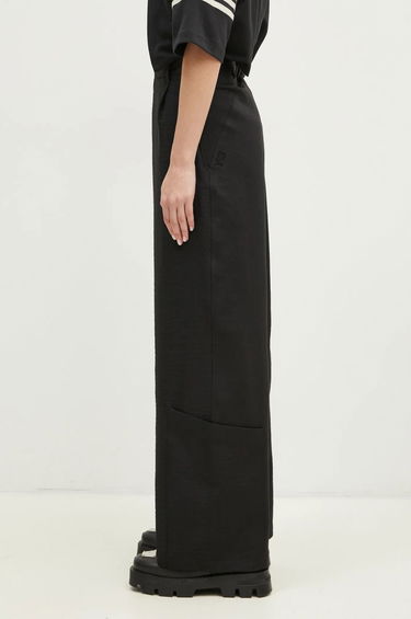 Nohavice Y-3 Y-3 Sport Uniform Wide Leg High Waist Pants Čierna | JD1759, 1