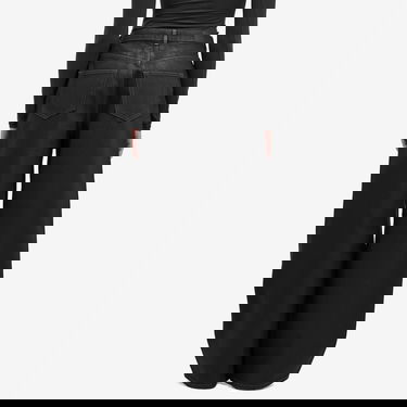 Džínsy Samsoe Samsoe Sashelly Wide Leg Foil Jeans Čierna | F24400117, 3