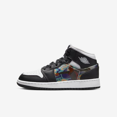 Tenisky a topánky Jordan Air Jordan 1 Mid "Hologram" GS Čierna | DR9495-001, 0
