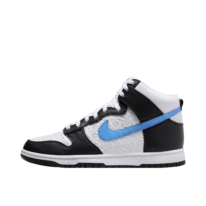 Tenisky a topánky Nike Dunk High Retro FLC Black University Blue White Biela | FJ4210-001